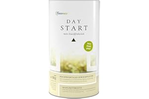 BODYMED Day Start Eiweißfrühstück | Figurbewusstes Frühstück | Mahlzeitersatz mit hochwertigem Molkeneiweiß | low-carb, mit Beta-Glucan und wichtigen Vitaminen und Mineralstoffen | 350g Dose