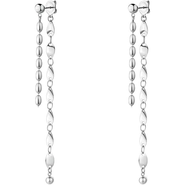 ORECCHINI PENDENTI IN ACCIAIO CON ZIRCONI BROSWAY DESIDERI BEIE003 (3543) | Acquisti Online su