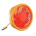 Produktbild USB Ventilator,Stylepie 4 Zoll Mini desktop Lüfter,Kraftvoller und geräuscharmer, mit An/Aus-Schalter-Wassermelonenrot
