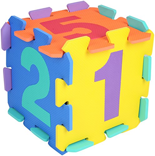 Preisvergleich Produktbild Bieco 19201505 - Puzzlematte Zahlen, 10 Teile