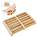 Produktbild Fuß Roller,Fuß Massage Roller,Fussmassagegerät,Fussmassageroller aus Holz, Zweifuß Holz Massage-Roller,Massagerolle für Entspannung im Alltag,Auch als Geschenk