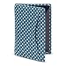 Produktbild Fahrkarten-Etui, Kartenhalter mit Punktemuster, Leder, von 1642, blau (Blau) - 5307P 17 21