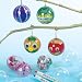 Produktbild Baker Ross Transparente Weihnachtskugeln für Kinder zum Verzieren und Aufhängen (12 Stück)