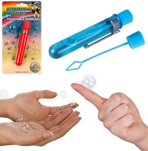 2 x Large Tube Of Magic Touchable Catchable Bubbles Part Loot Bag Filler Toys - Guaranteed safe to use, and completely bio-degradable.