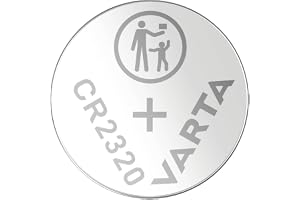 VARTA Knappcellsbatterier CR2320, 1 stycken, Lithium Coin, 3 V, för klockor