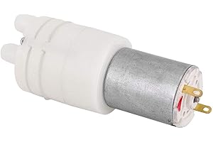 JULYKAI Mini Membran Wasserpumpe stabile Leistung Haltbarkeit Hydraulikkopf Kleiner Körper Hochwertiger Schlauch Selbstansaugend für Pumpumgebungen