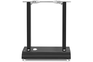 ‎VA-CERULEAN VA-Cerulean Motorradreifen Auswuchtgerät,Auswuchtbock mit verstellbaren Kegeln Eben,Felgen Zentrierständer,Werkzeuge zum Reparatur Motorradrad, Fahrradrad, Dreiradrad,Schwarz