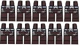 LEGO CITY - 10 BEINE - HOSEN f�r Minifiguren im neuen braun mit Aufdruck 
