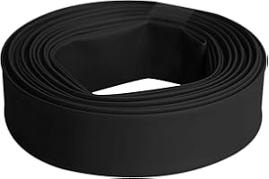 通用 Aoje-Link 10mm ID Black Heat Shrink Tubing Shrinkable Tube 5M(16.4Ft) 1pcs