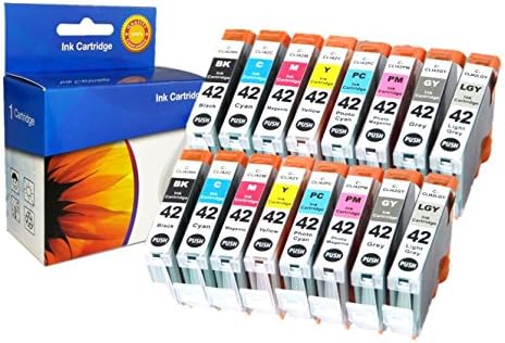 Nextpage 2 Set 16 Ink Cartridges CLI-42 for Canon Pixma Pro-100 8 Colors Multipack