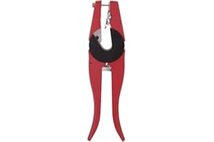 YOUTHINK Pinza per orecchio animale Lega di alluminio Maiale Mucca Bestiame Pollame Pinza per orecchio Applicatore Puncher Tagger