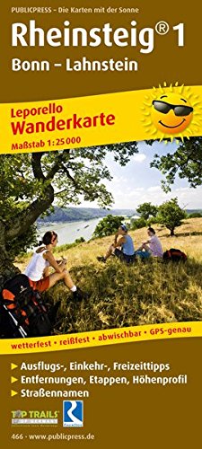Download Rheinsteig 1, Bonn - Lahnstein: Leporello Wanderkarte mit Ausflugszielen, Einkehr- & Freizeittipps, wetterfest, reissfest, abwischbar, GPS-genau. 1:25000 (Leporello Wanderkarte / LEP-WK) Download Rheinsteig 1, Bonn - Lahnstein: Leporello Wanderkarte mit Ausflugszielen, Einkehr- & Freizeittipps, wetterfest, reissfest, abwischbar, GPS-genau. 1:25000 (Leporello Wanderkarte / LEP-WK)