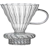 EPİNOX COFFEE TOOLS MARKA Cam Kahve Demleme Cam Kulp