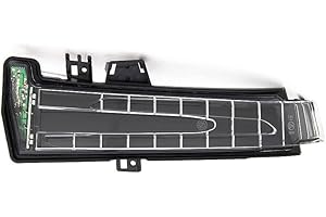 SKUNTUGUANG Auto-Blinkerleuchte, Tür-Rückspiegel-Signalleuchte für S-Klasse, E-Klasse, C-Klasse, linker Flügel