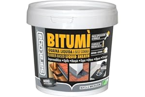 DTTRA SARATOGA Bitumì guaina liquida ml.750 impermeabiizzante a pennello NOVITA'!