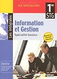 Image de Information et Gestion 1e STG : Spécialité Gestion