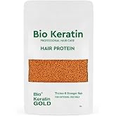 Bio Keratin Gold Profesyonel Sa&ccedil; Bakım Proteini, Sa&ccedil; G&uuml;&ccedil;lendirici ve Kalınlaştırıcı, Sa&ccedil; A&ccedil;ma ve Boya İşlemleri i&ccedil;in, 50g