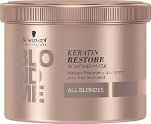 Schwarzkopf BlondMe Keratin Restore Intense Care Bonding Potion (150 Ml) – Pflegekonzentrat Für Blondiertes Haar