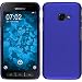 Produktbild PhoneNatic Case für Samsung Galaxy Xcover 4 Hülle blau gummiert Hard-case + 2 Schutzfolien