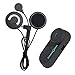 Price comparison product image FreedConn Motorbike Helmet Bluetooth Intercom Headset with Microphone for Riders, Support Phone Calls, FM Radio, GPS, Music Motorcycle Interphones Communication System