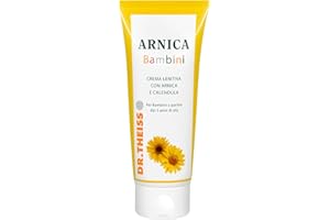 DR.THEISS Dr. Theiss Arnica Bambini - Crema Corpo Bambini Lenitiva 100 ml, Pomata con Arnica e Calendula con Azione Lenitiva e Benefica sulla Pelle Delicata del Bimbo