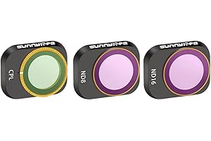 GLOBACT CPL ND Lot de 3 filtres pour DJI Mini 3 Pro Accessoires CPL ND8 ND16 avec hélices