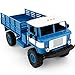 Produktbild HKFV WPL B-24 1:16 4WD RC DIY Montieren Militär Truck Control Auto Spielzeug Frecher Drache DIY B-24 / WPL Manuelle Montage 4WD Klettern Auto (Blau)