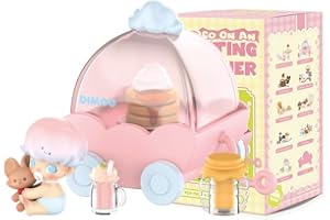 POP MART Dimoo Go on an Outing Together Series-1PC Figurines Populaires Figurines Aléatoires Figurines d’Action Figurines de Jouet Figurines à Collectionner Cadeaux Créatifs