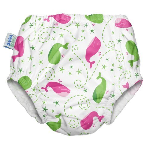 My Swim Baby Diaper New Sizing, Wilma The Whale, XX-Large by My Swim Baby