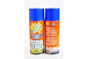 DECORATIVE CONCEPTS UK Two Pack - OVEN GRILL & BBQ CLEANER HEAVY DUTY ACTION CLEANING SPRAY 2 x 390ML