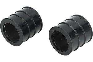 NAROOTE 2 Stück 1W2 14714 00 00 Auspuff-Schalldämpfer-Rohrschelle, Gummi-Auspuff-Schalldämpfer-Dichtung, Hitzebeständig, Anti-Aging, für Banshee 1987 Bis 2006