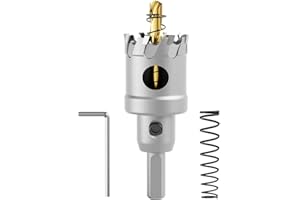 CSOOM Sega a tazza in metallo duro ad alte prestazioni, TCT. Acciaio inossidabile e rete metallica sono la scelta ideale (34 mm)