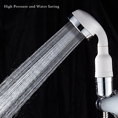 LEF hohen Druck Ionic Handheld Duschkopf Filter mit 3 Schicht Wasser Filtrationssystem – Reinigen, weich und sparen Wasser, perfekt für Baby und schwangere Frauen - 2