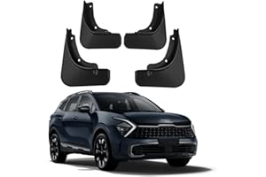 BAGLEV 4 Piezas Guardabarros de Coche,para Kia Sportage 2022-2023 Antisalpicaduras de Rueda Delantera Trasera Protector contra Salpicaduras Styling Accesorios