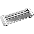 Marcato Pasta Machine Attachment, for Bigoli, 3.5 mm Circular Cut, Chromed Steel, Made in Italy, Compatible with Atlas 150 and Atlasmotor, Pasta Cutter Kitchen Accessory. Pasta Shape: Bigoli