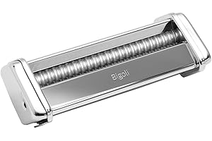 Marcato Pasta Machine Attachment, for Bigoli, 3.5 mm Circular Cut, Chromed Steel, Made in Italy, Compatible with Atlas 150 and Atlasmotor, Pasta Cutter Kitchen Accessory. Pasta Shape: Bigoli