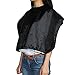 Anself Hairdressing Salon Apron Hair Cloth for Barbershop Water Resistant Hair Cutting Cape Black Shampoo Cloth