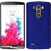 Produktbild PhoneNatic Case für LG G3 Hülle blau gummiert Hard-case + 2 Schutzfolien