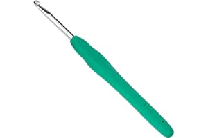 Totofy agujas crochet 4.5 mm,ganchillos crochet con mango suave ergonómico, agujas ganchillo adecuado para principiantes y entusiastas del ganchillo