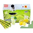 Budhrani By Master Machines Electric Sugarcane Juice Machine Ss-304 Full Metal Body-Single Phase Power Input, 400 Watts, Silver (0.5/1 Hp) - 1 Year Warranty Mm - 24