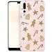 Produktbild OOH!COLOR Handyhülle kompatibel mit iPhone XR Hülle dünn transparent Silikon stoßfest Ultra Slim durchsichtig Bumper Schutzhülle Case mit Motiv Blumen Kirschblüten (EINWEG)
