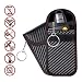 Produktbild Yika Karbonfaser-Struktur, RFID-Signalblocker, Gehäuse für Autoschlüssel, Schlüsselloser Einstieg, Signalblocker, Schutztasche für WLAN/GSM / LTE/NFC / RF-Blocke (schwarz)