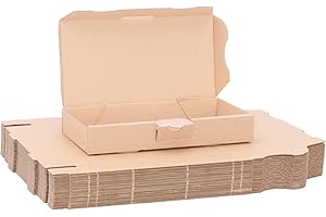 ‎VERPACKING verpacking Maxibriefkartons 180 x 100 x 30 mm Maxibrief Braun MB 0 Innenmaß von 176 x 96 x 27 mm Versand Post Faltschachtel Versandschachtel Büchersendung - optimal geeignet für den Versand 25 Stück