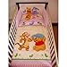 Disney Winnie & Tigger Bedding Set for Cot or Cotbed Pink (Cotbed - 140 x 70cm)