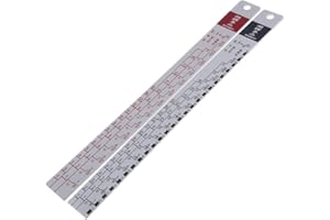 Kemelo Règle De Peinture Standard Règle De Rapport De Peinture Règle De Mélange De Peinture Jauge Échelle Règle Outil De Mélange De Peinture Règle Outil De Peinture,Multitool,32Cm