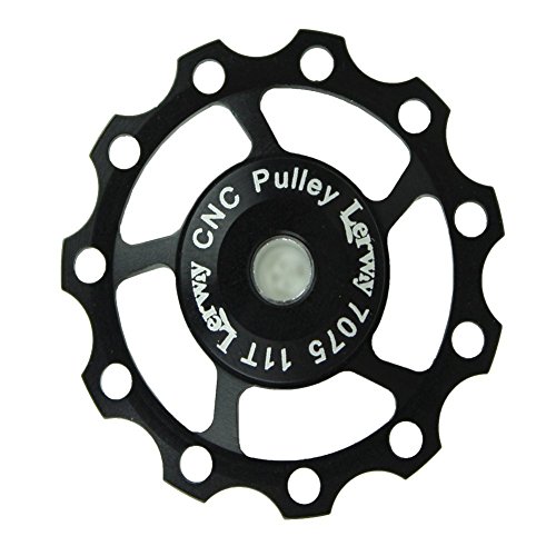 Lerway 2 Pcs A-06 Verarbeitete Aluminium AL7075 CNC Schaltungsrädchen Schaltwerke Pulley 11T