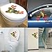 Produktbild Sedeta® 3D Stereo Netter Frosch Funny Car Wc Wandaufkleber Abnehmbare wasserdichte Aufkleber Vinyl Art Home Schlafzimmer Badezimmer Dekor hohe Qualität