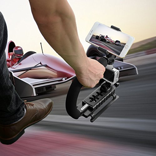 Fantaseal 4 en1 Stabilisateur Cam ra Poign e Vid o pour Sony Canon Nikon Pentax Panasonic Samsung Olympus Cam ra Cam scope Monopode Angle Basse pour DSLR Cam ra GoPro Hero2018 Hero 6 5 4 3 Session iPhone X 8plus 8 7 Samsung etc reviews Fantaseal 4 en1 Stabilisateur Cam ra Poign e Vid o pour Sony Canon Nikon Pentax Panasonic Samsung Olympus Cam ra Cam scope Monopode Angle Basse pour DSLR Cam ra GoPro Hero2018 Hero 6 5 4 3 Session iPhone X 8plus 8 7 Samsung etc