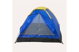 GENERICO Tenda Da Campeggio Canadese 3 Posti Persone Con Zanzariera Mare Campeggio