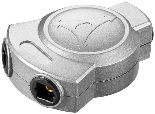 Preisvergleich Produktbild 3 Stück Audio Adapter Toslink Kupplung auf 2x Toslink Kupplung